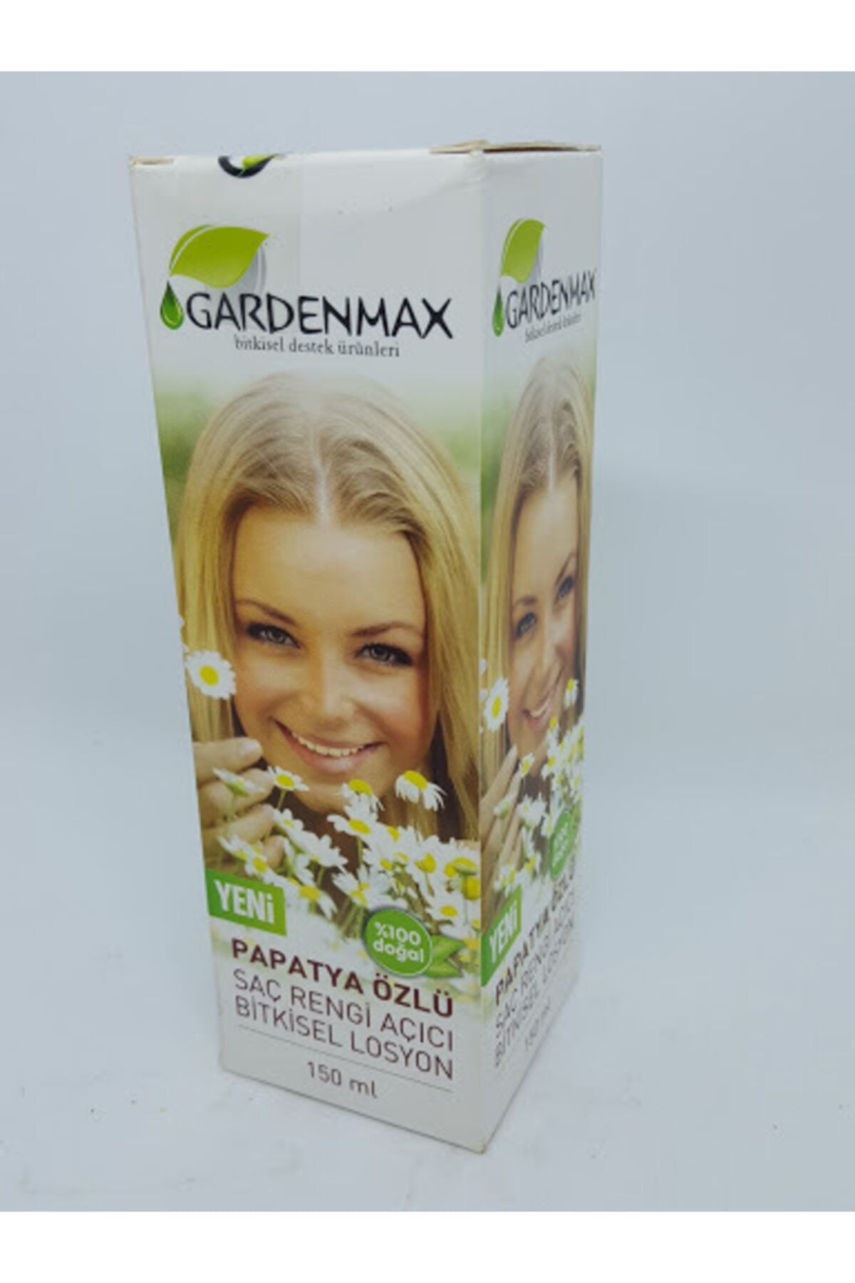 gardenmax papatya ozlu sac rengi acici