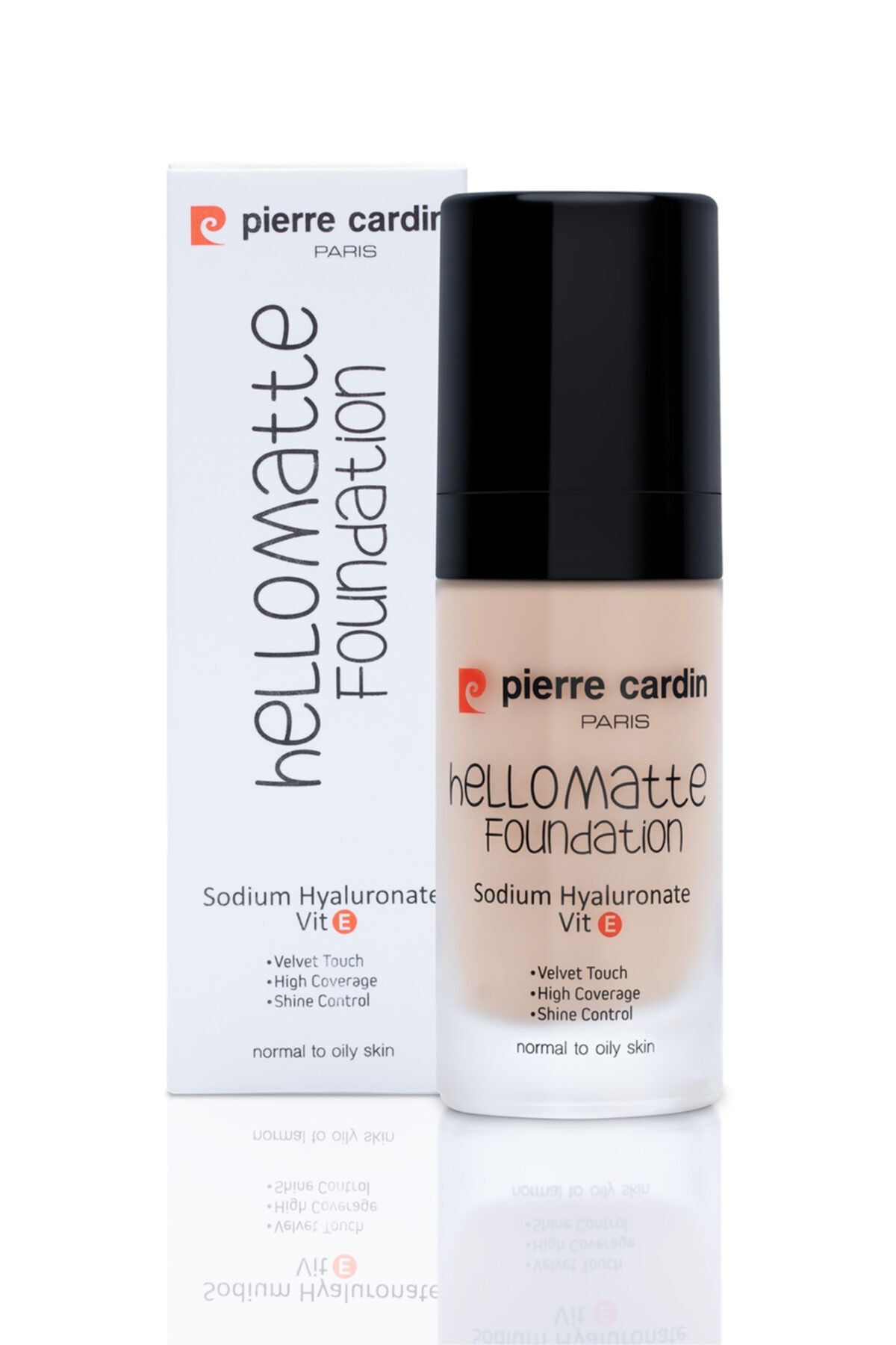 نور زیرسازی مات موثر Hello Matte Coverage High Pierre Cardin