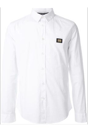 Love Moschino Metal Logo Erkek Gomlek Trendyol