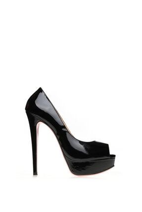 Stil Meydani Kadin Tas Suet Stiletto Kirmizi Taban Ayakkabi Trendyol