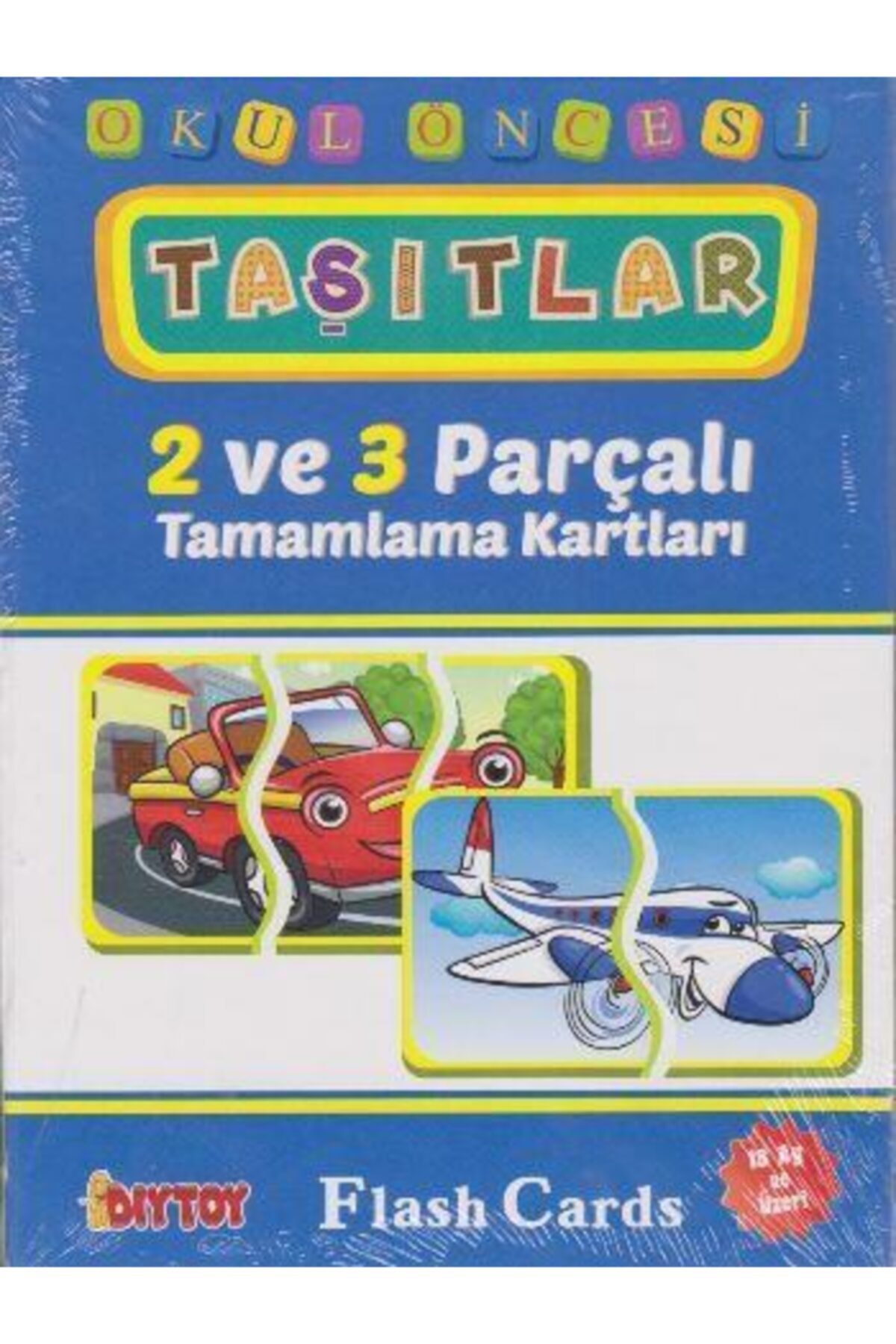 Diytoy Hafıza Kartları Taşıtlar Flash Cards fotoğrafı 2 (önizleme)