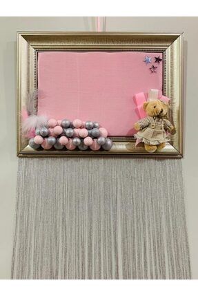 mybabytasarim pembe ortanca bebek kapi