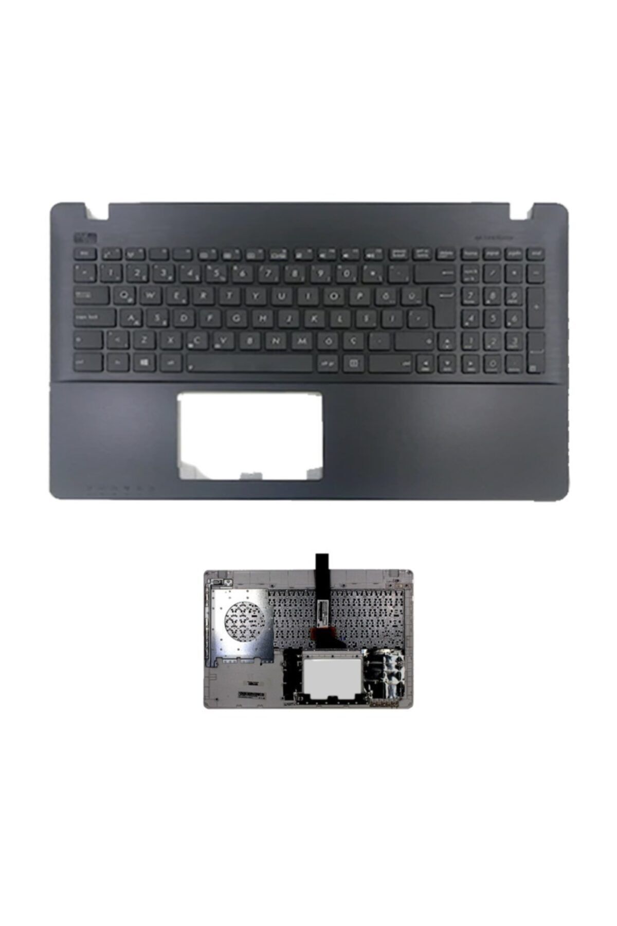 Notespare Asus X550vc Xo016d Laptop Kasali Klavye Turkce Siyah Trendyol