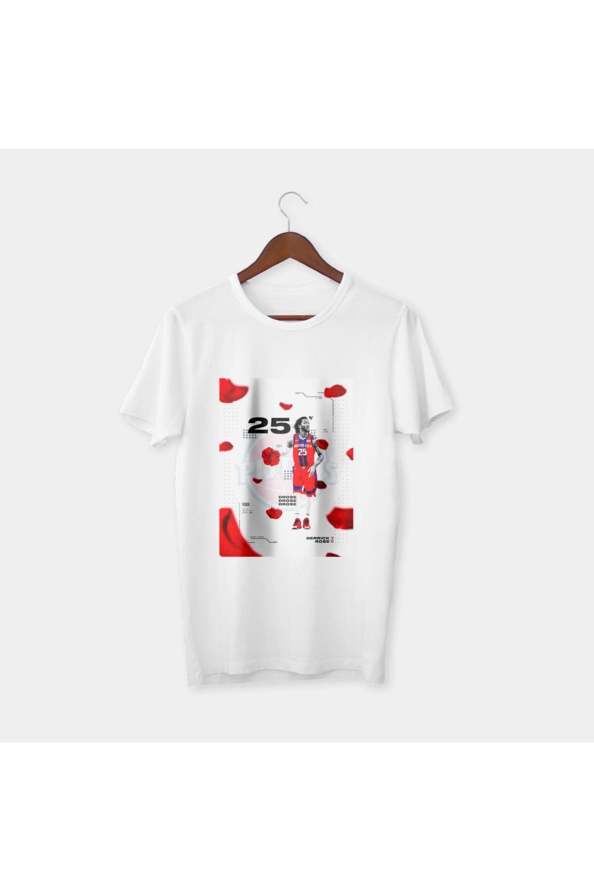 VectorWear Derrick Rose Basketball Regular Fit T Shirt Trendyol