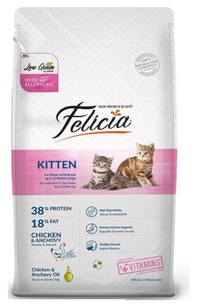 Felicia Kitten Az Tahilli Tavuklu Yavru Kedi Mamasi 2 Kg Trendyol