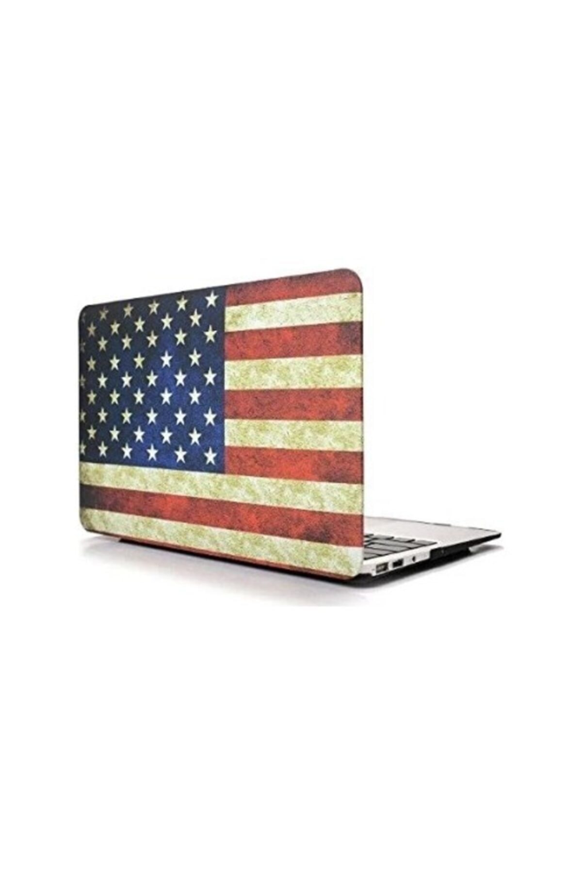 Apple Macbook Air 11.6 A1465 A1370  2in1 Desenli Mat Doku Kılıf