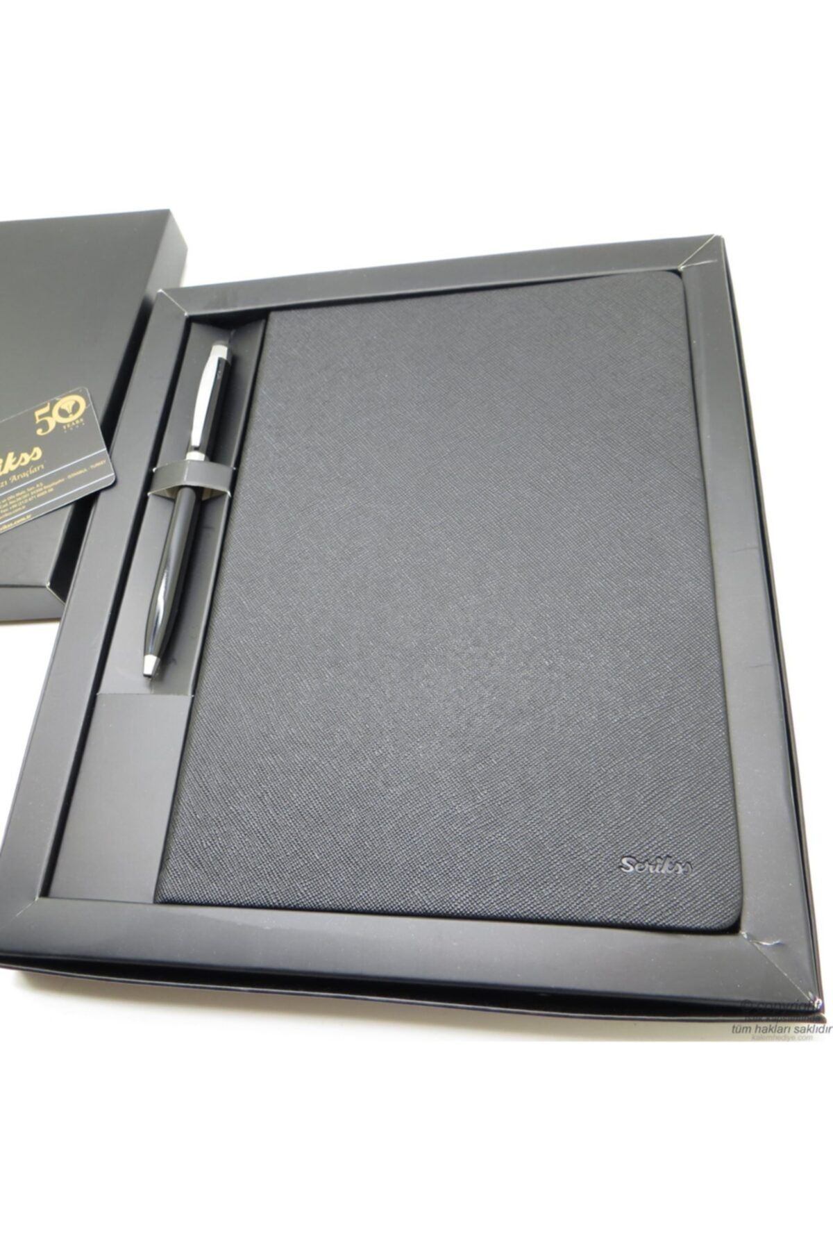 scrikss isme ozel deri defter hediye