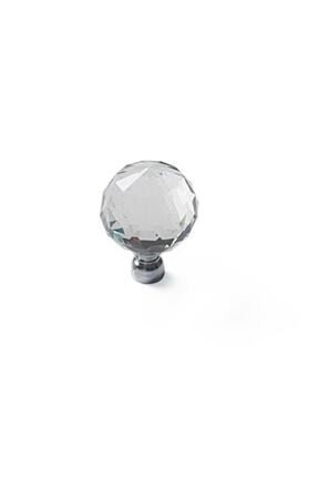 Şeffaf Kristal Küre Kulp 30mm (4 Adet) 505