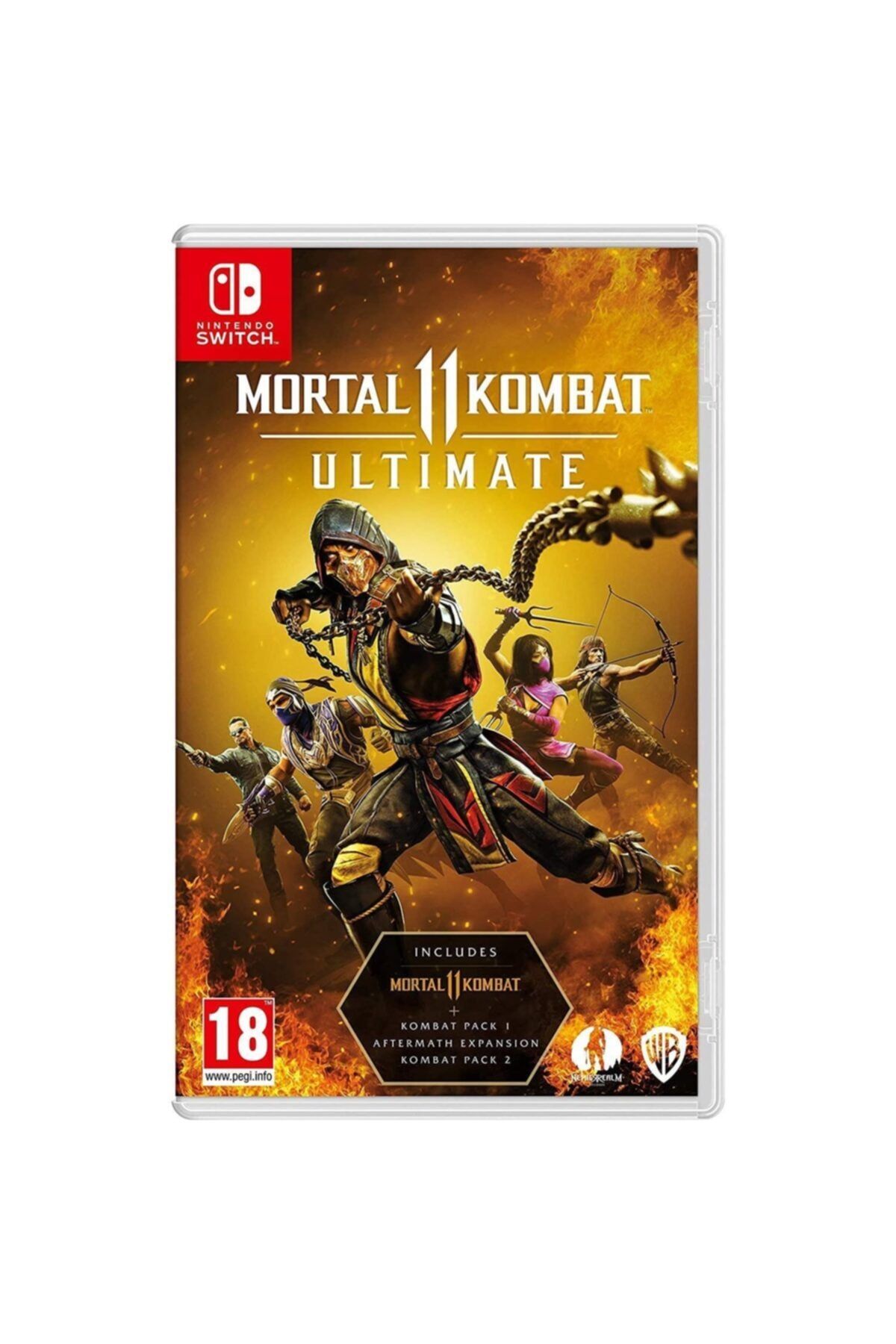 Warner Bros Mortal Kombat 11 Ultimate Nintendo Switch kutu I inde Kod