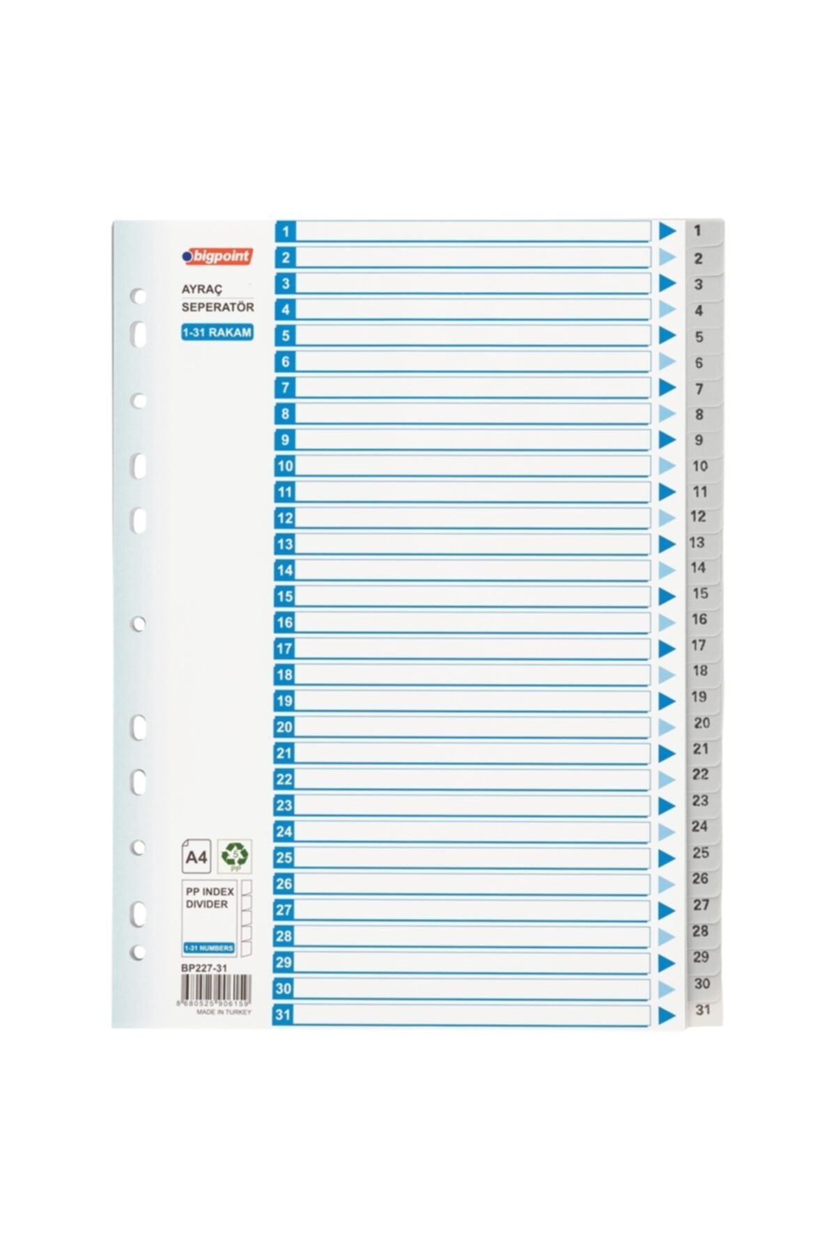 Bigpoint Pp 1 31 Rakamlı Seperatör