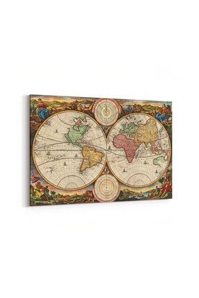 Eski Çağlar Dünya Haritası Tablosu 101821y