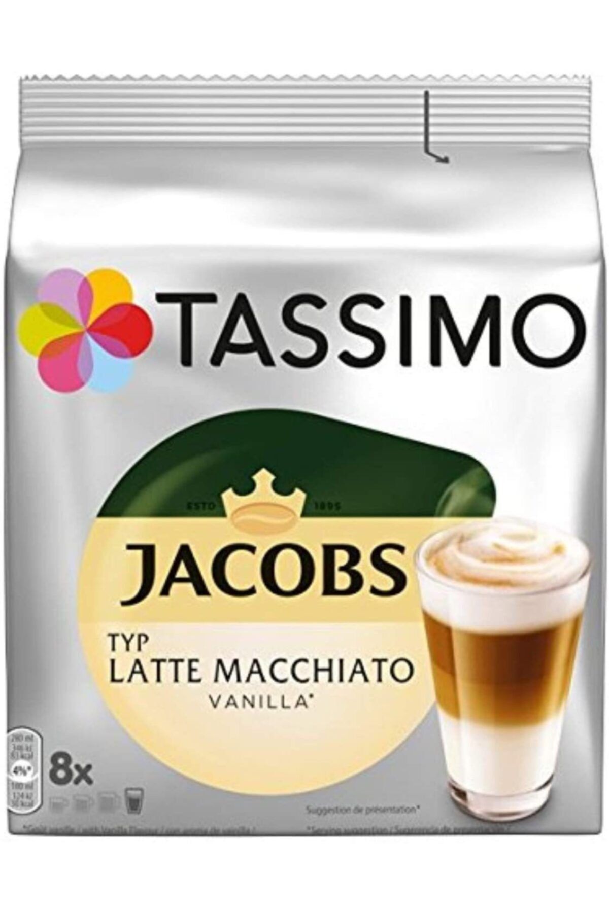 tassimo Jacobs Typ Latte Macchiato Vanilla