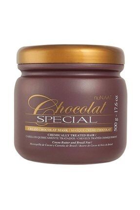 Kahve Karamel Saçlara Özel Kakao Yağı Içeren Saç Maskesi 500 gr 500MLCHCLATE