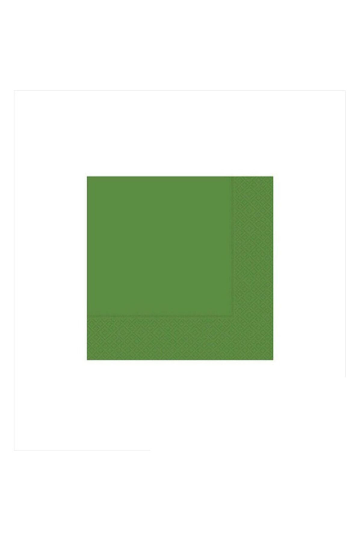 Roll-Up-Green Paper Napkin 33x33 Cm 1