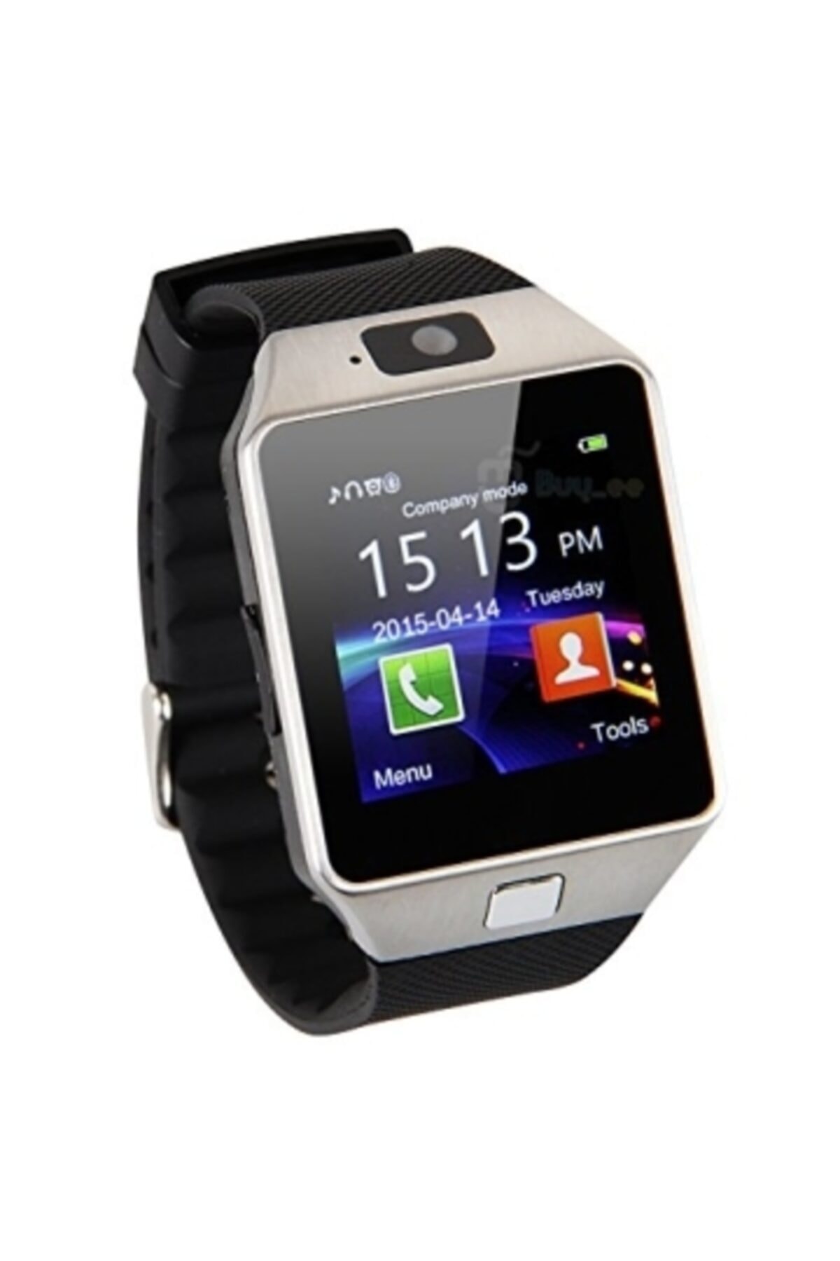 walberg Sim Kartlı Akıllı Saat Smart Watch Bluetooth Gümüş