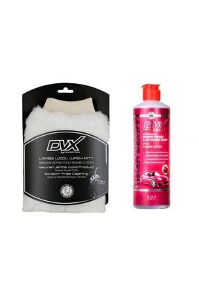 Dvx Wash Berry Ph Nötr + Dvx Premium Koyun Yünü Yıkama Eldiveni DVX6532SET03