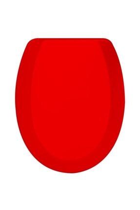 Kırmızı Tisa Thermoplast Standart Klozet Kapağı (üstten Monte) 11511Kırmızı
