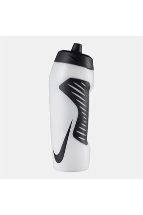 Hyperfuel Squeeze Water Bottle - Clear/ Black, 24oz 07049N