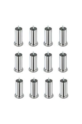 adem koc metal baza koltuk kanepe sehpa ayagi krom 12 cm 4 lu fiyati yorumlari trendyol