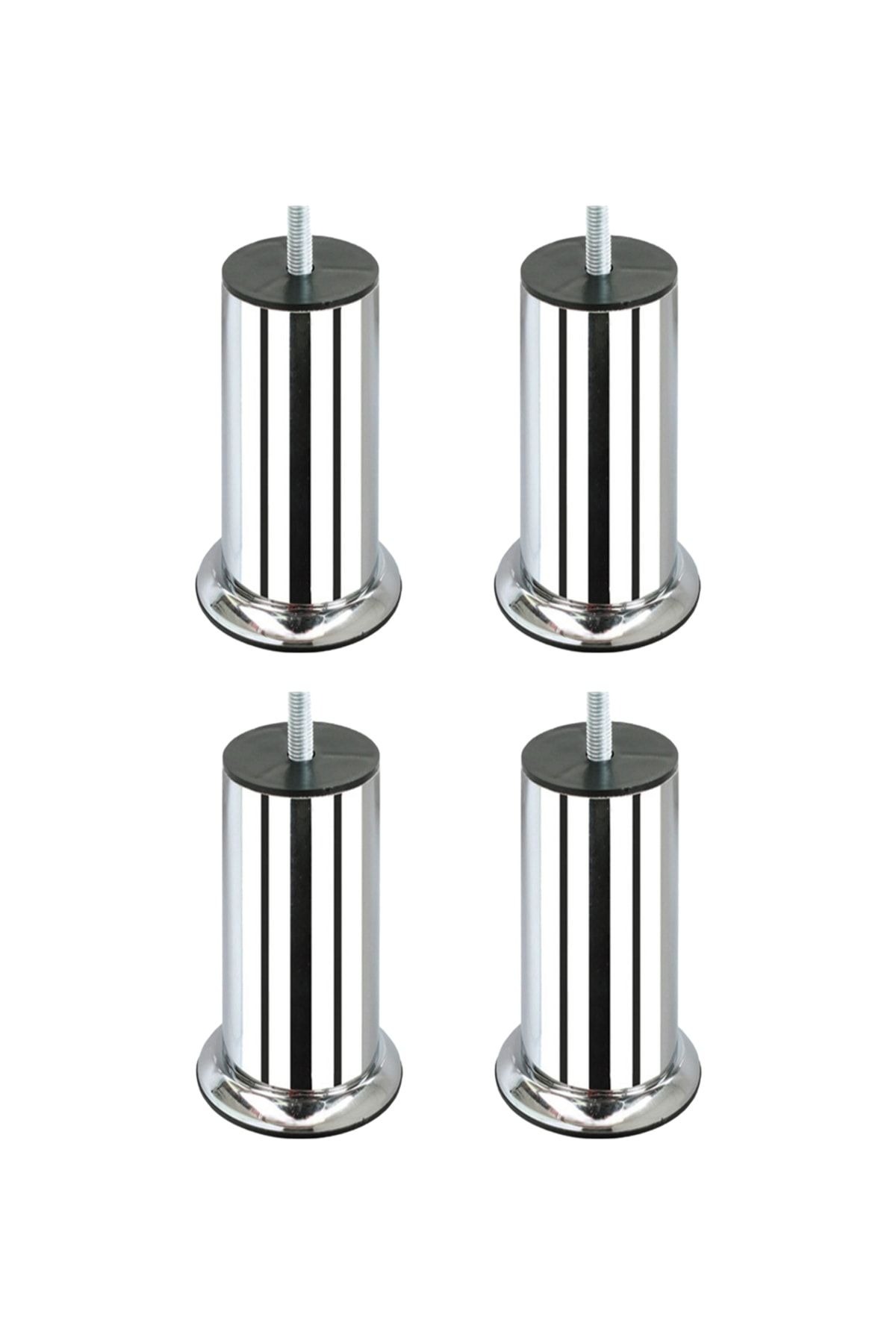 adem koc metal baza koltuk kanepe sehpa ayagi krom 12 cm 4 lu fiyati yorumlari trendyol