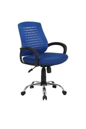 Sers Mavi Bilgisayar Sandalyesi-ofis Büro Koltuğu MOF-121K