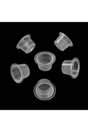 100 Adet Kalıcı Makyaj, Microblading Orta Boy Boya Kupası - Pota İthlSpti00506