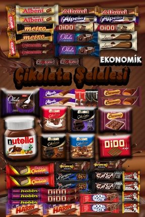 Çikolata Şelalesi Ekonomik Paketi - 56 Parça çikolataekonomikşelalepaketi