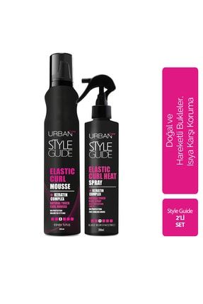 Style Guide Bukle Belirginleştirici Saç Köpüğü & Gazsız Saç Spreyi Avantajlı Paket SET.URB.12