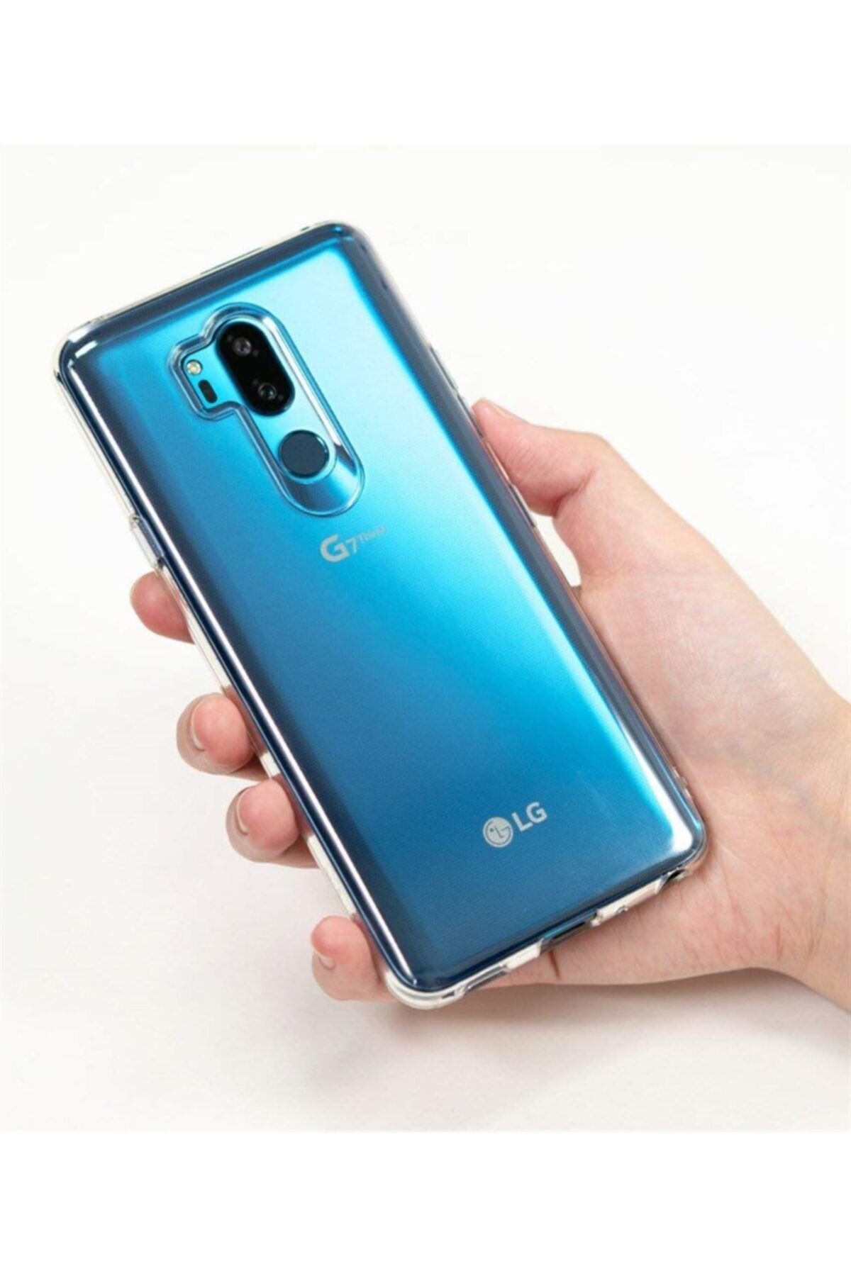 LG-G7 Thinq Compatible Case Canpay Series, Soft Transparent A+ Quality Silicone Case 3
