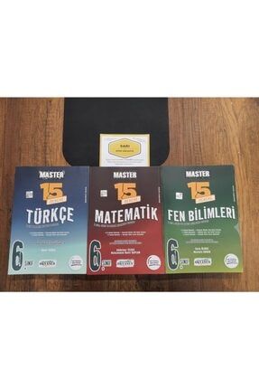 6. Sınıf Master Türkçe Matematik Fen Bilimleri Deneme Seti MSTRSET6