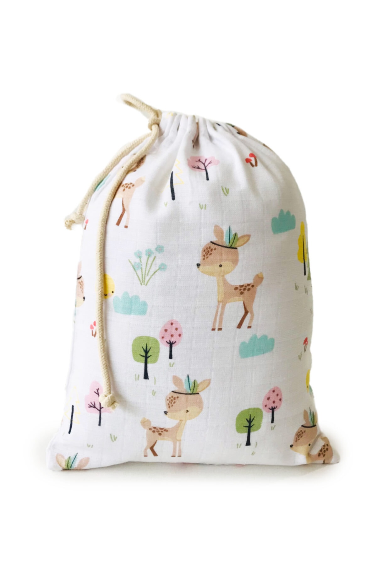 Atölye Eda Exclusive Müslin puset Örtüsü Minderi Kese 3 Parça fotoğrafı 6 (önizleme)