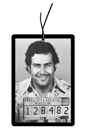 Pablo Escobar-narcos Tasarımlı Parfüm Esanslı Baskılı Dekoratif Oto Araç Kokusu pabloescobarr11