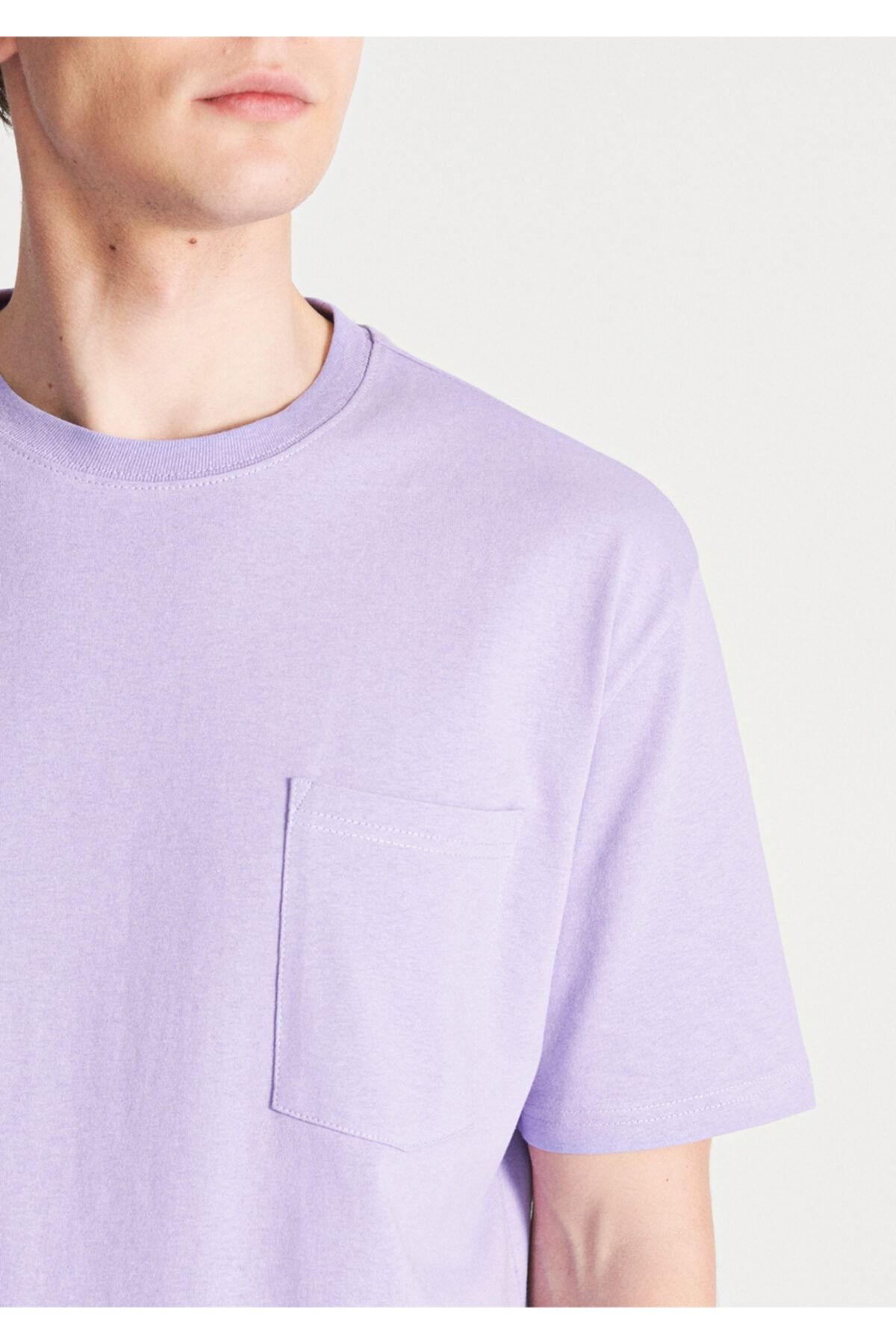 Mavi T-Shirt Lila Regular Fit Fast ausverkauft RY7713
