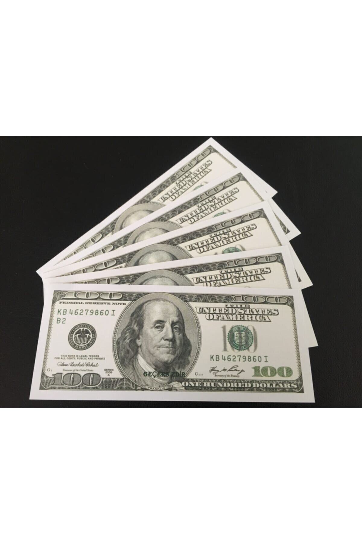Genel Markalar 100 Dolar 100 Adet Geçersiz Sahte Düğün Parası Oyun Parası