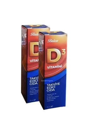 2 Kutu D3 Vitamini D 3 Vitamin15ml d3vt2g