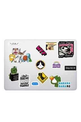 Internet Temalı Laptop Notebook Tablet Sticker Seti INT-06
