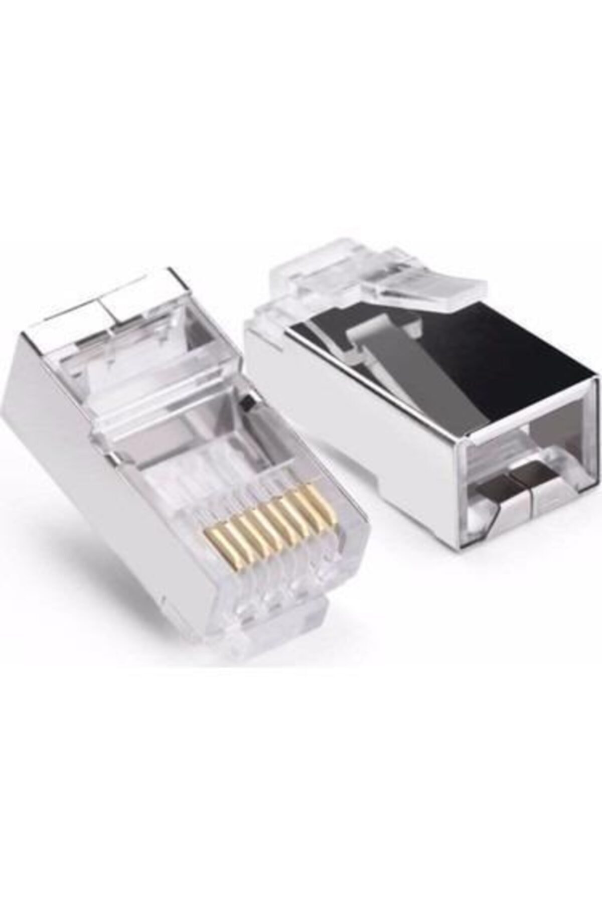Cat6 Metal Konnektör 20 Adet 2