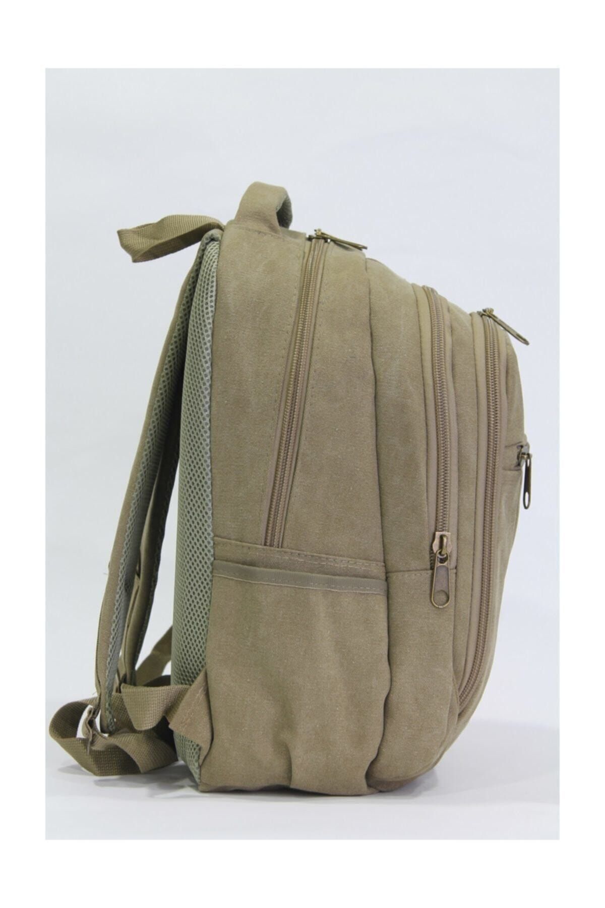 Canvas material backpack deals