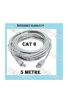 Ncp 5m Mt Internet Kablosu Cat6 Kaliteli Sağlam Kablo Pc Modem Arası cat6