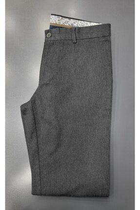 Erkek Slim-fit Kalın Keten Pantolon a416