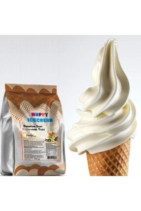Happy Icecream Vanilyalı Soft Dondurma Tozu 750gr. (1 Koli=20 Adet) HappyIcecream vanilya 750Gr