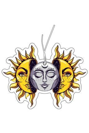 Güneş - Ay Tasarımlı Dekoratif Araç Kokusu Ve Aksesuarı 84574