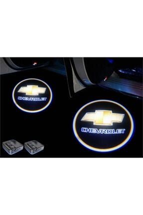 Chevrolet Araçları Kapı Altı Led Logo Mesafe Sensörlü Yeni Nesil NKTKAPIALTIKRBN-05