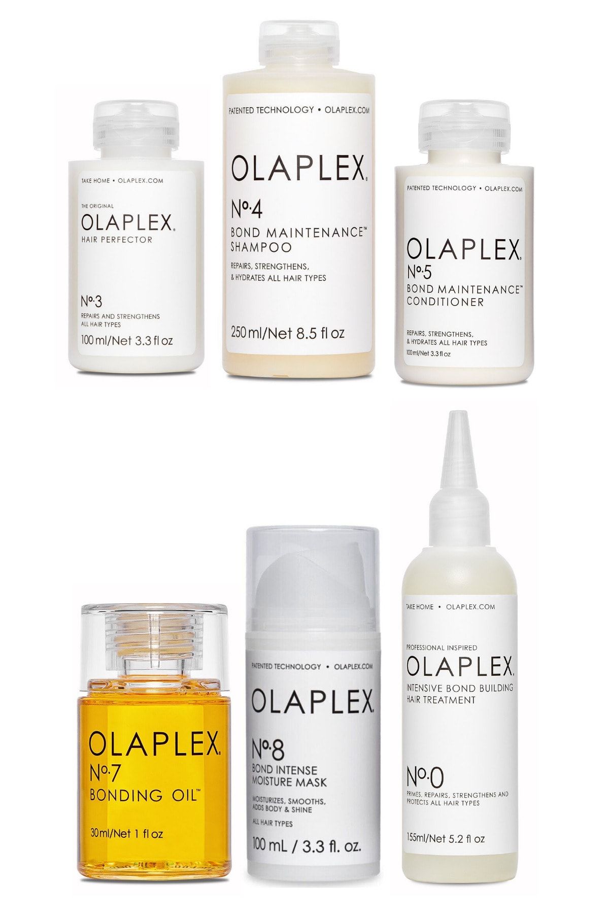 Olaplex مجموعه مراقبت از مو شماره ۳ تا ۸