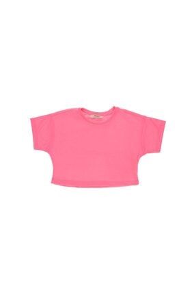 Kız Çocuk Kısa Kollu Crop T-shirt 2211GK05057