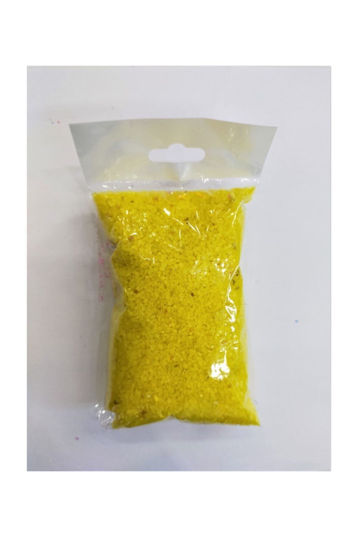 Dekoratif Renkli Kum Sarı 250 gr