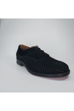 Ba-ba F055106 Siyah Lastik Bağcıklı Klasik Ayakkabı