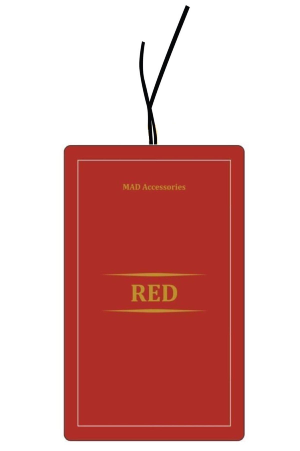 MAD Accessories Red Premium Car Scent Parfüm Esanslı Ayna Oto Araç Kokusu 1 Adet