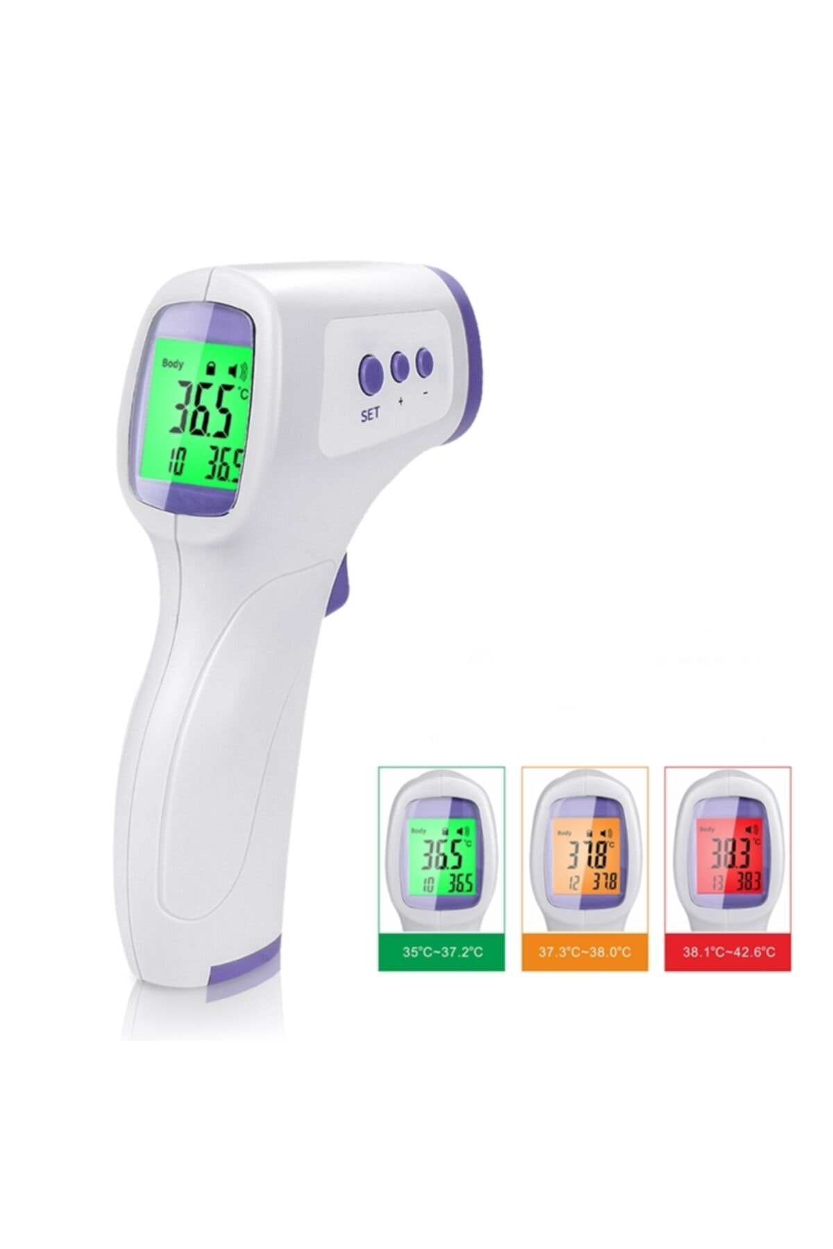 Infrared Thermometer Tg8818n Dijital Uzaktan Temazsız Ateş Ölçer Termometre