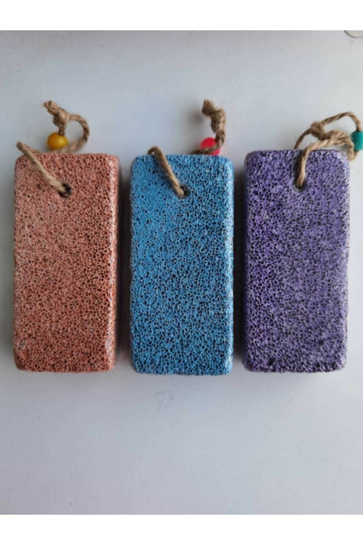 aktarloji-10 Pieces Foot Care Heel Stone Natural Pumice Foam Stone Callus Peeling Stone 4